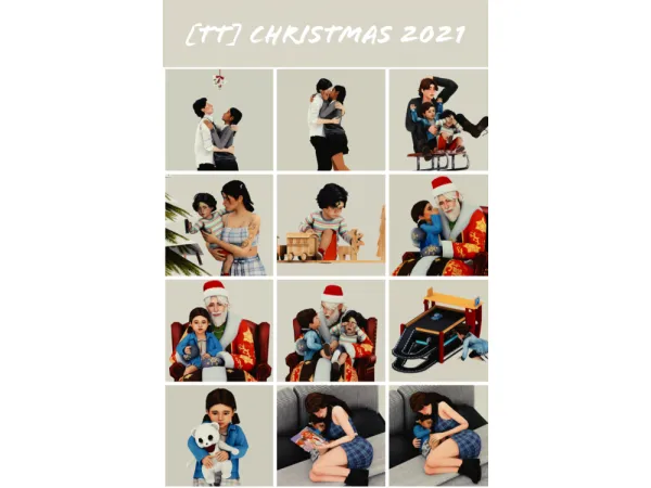 Mix [TT] Christmas 2021 - The Sims 4 Custom Content