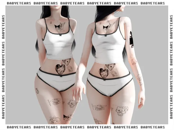 Alpha Lolita babyetears - The Sims 4 Custom Content
