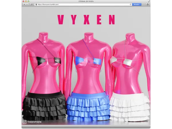 Alpha [VYXEN] ETERNAL - The Sims 4 Custom Content