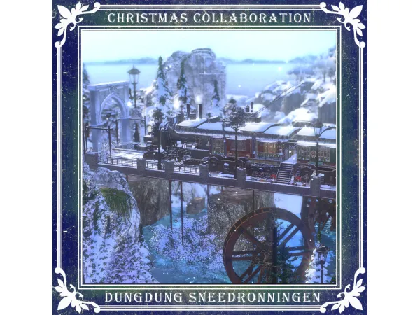 Alpha 549227533038587 CHRISTMAS COLLABORATION by simsfinds - The Sims 4 Custom Content