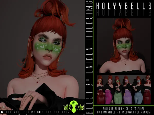 Mix Hollybells Blush - The Sims 4 Custom Content