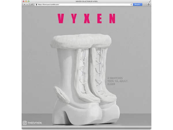 Alpha [vyxen] camel 311 - The Sims 4 Custom Content