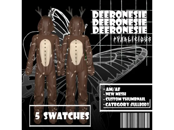 Alpha hexmas day2 by pyx_s4 - The Sims 4 Custom Content