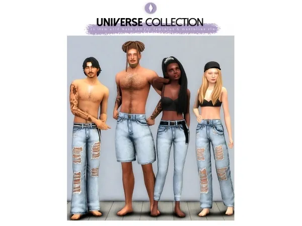Maxis Match Universe Collection by nucrests - The Sims 4 Custom Content
