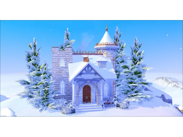 Maxis Match Mt Komorebi Castle Mini Winterfest Day 16 No - The Sims 4 Custom Content