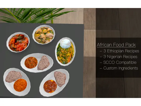 African Food Recipe Pack *With Cookbook!* by QMBiBi