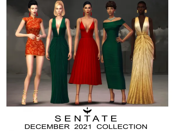 Maxis Match DECEMBER 2021 COLLECTION - The Sims 4 Custom Content