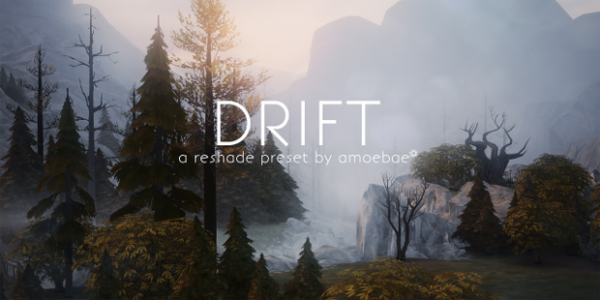 Mix DRIFT a ReShade preset for by simsfinds - The Sims 4 Custom Content