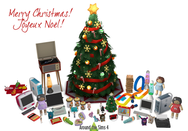 Maxis Match Around Gifts from the advent calendar by simsfinds - The Sims 4 Custom Content