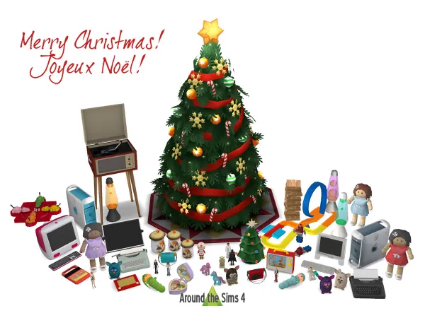 Maxis Match Around Gifts from the advent calendar - The Sims 4 Custom Content