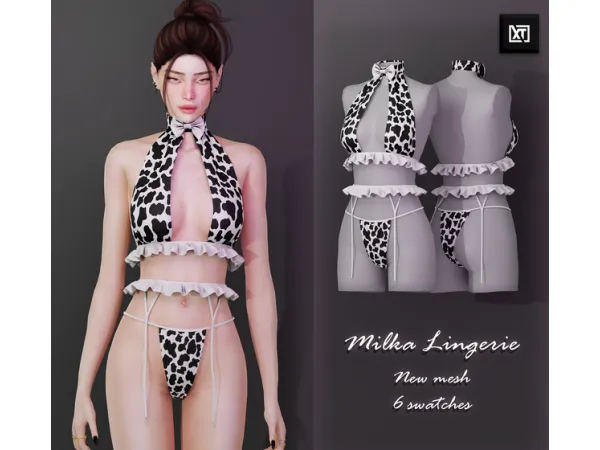 Milka Lingerie by Xtonsims
