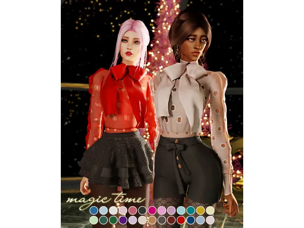 Alpha GCS December's 2021 by goodchillsstudio - The Sims 4 Custom Content