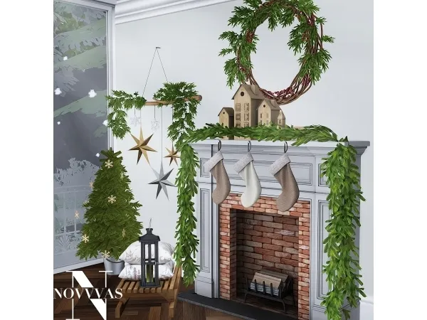 Alpha XMAS by ts4novvvas - The Sims 4 Custom Content