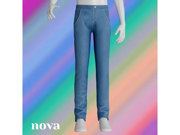 Alpha Nova jeans by amelylina - The Sims 4 Custom Content