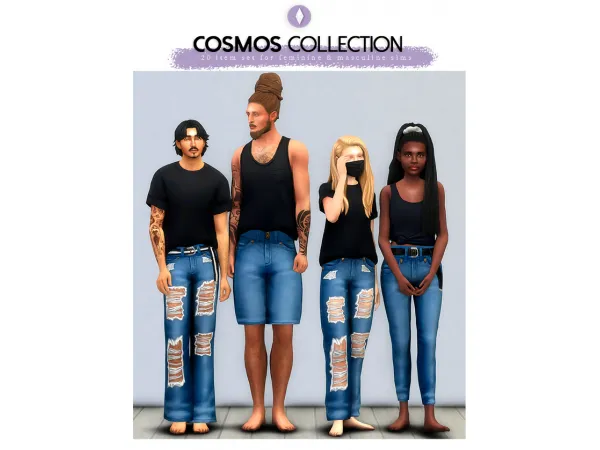 Maxis Match Cosmos Collection by nucrests - The Sims 4 Custom Content
