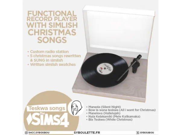 Alpha Teskwa songs - The Sims 4 Custom Content