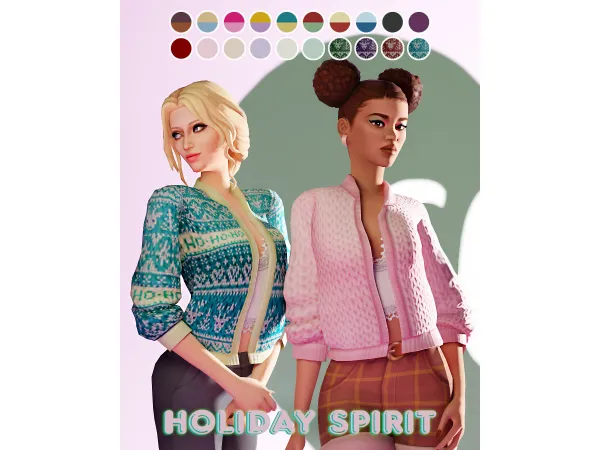 Mix GCS December's 2021 - The Sims 4 Custom Content