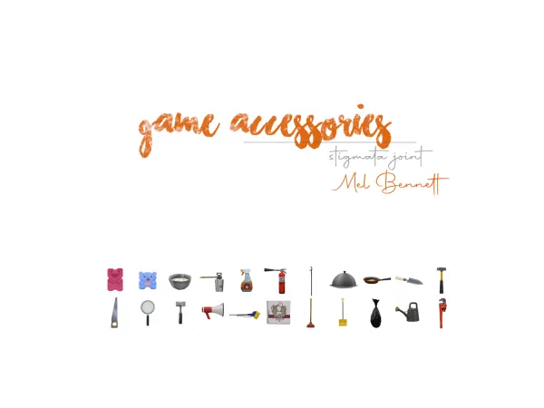 Maxis Match For Pose Creators Game Accessories Conversion - The Sims 4 Custom Content