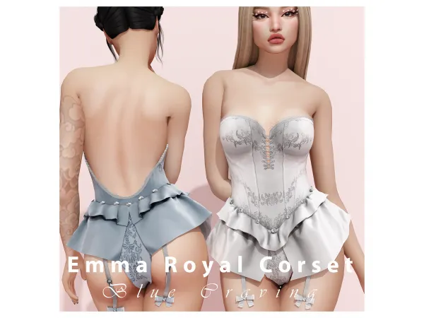 Blue Craving - Emily Royal Corset UPDATE 22/11/2022