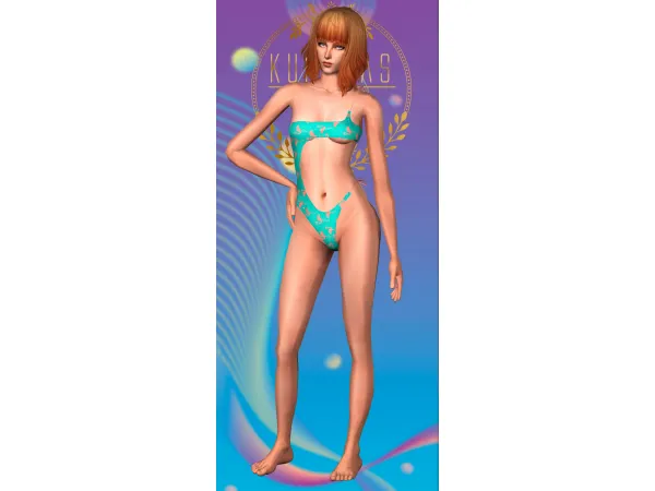 Kurimas4t2VanessaSwimsuit_Belaloallure - The Sims 2 Custom Content