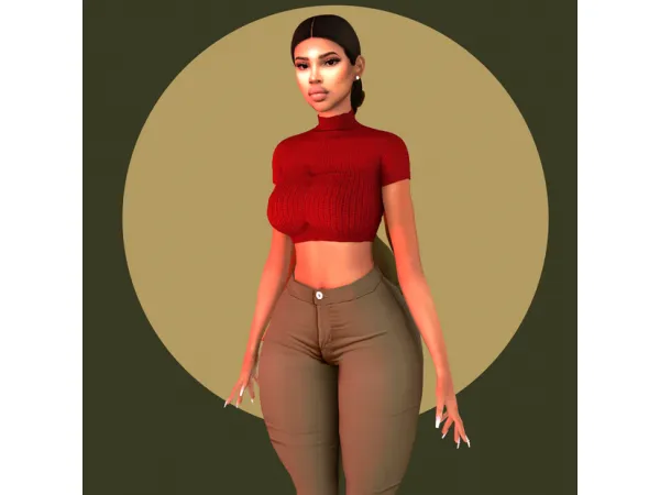 Mix Tiara Turner Lip 2 Preview Sim Download by NoNvme Studios - The Sims 4 Custom Content