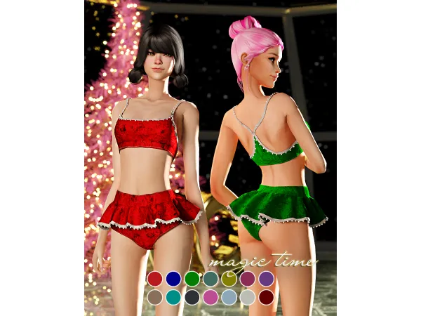 Alpha GCS December's 2021 - The Sims 4 Custom Content