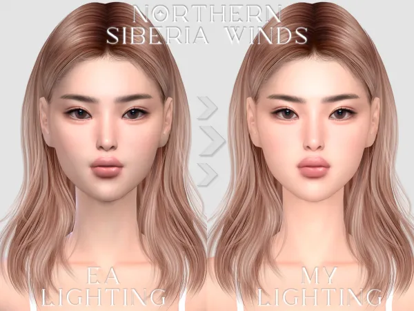 Mix GENTLE CAS LIGHTING MOD by simsfinds - The Sims 4 Custom Content