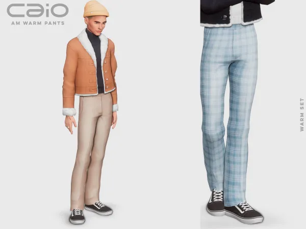 Maxis Match Warm Pants (Male) - The Sims 4 Custom Content