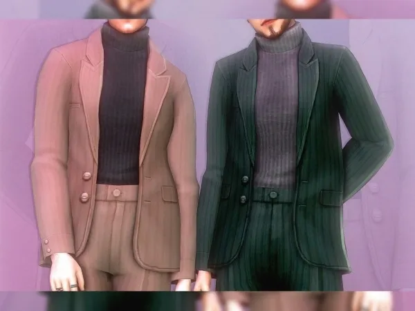 Maxis Match Baltazhar Blazer - The Sims 4 Custom Content