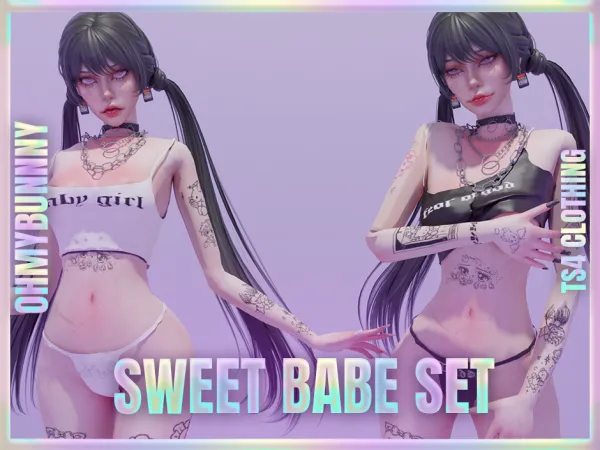 Alpha s w e e t b a b e s e t n s f w - The Sims 4 Custom Content