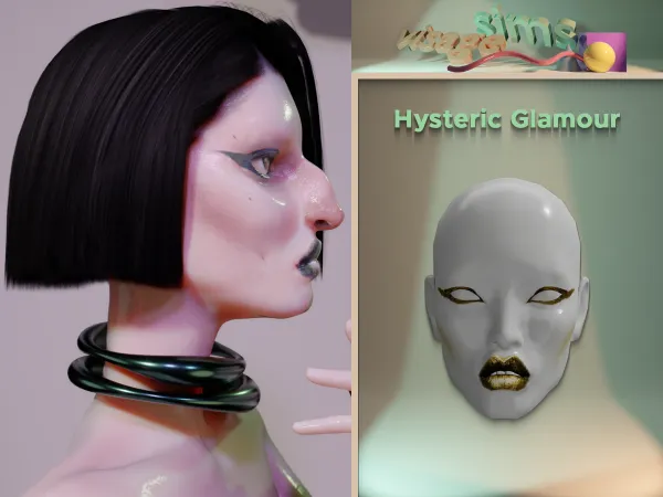 Alpha Hysteric Glamour - The Sims 4 Custom Content