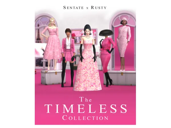 Maxis Match Rusty X Sentate The Timeless Collection by Rusty's - The Sims 4 Custom Content