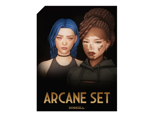 Maxis Match arcane set by dogsill - The Sims 4 Custom Content