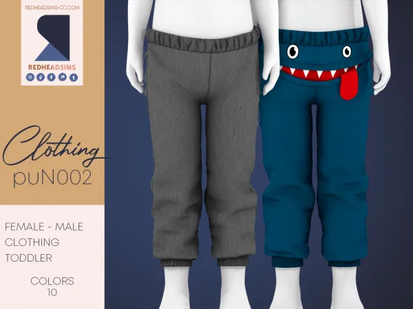 Alpha PU CLOHTING N002 - The Sims 4 Custom Content