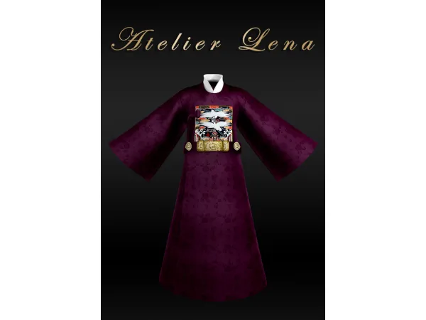 Alpha [Atelier Lena] Dan ryungpo Set by Atelier Lena - The Sims 4 Custom Content