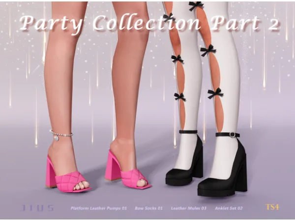 Mix Party Collection Part 2 by Jius - The Sims 4 Custom Content