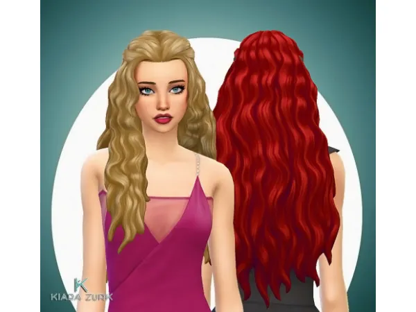 Maxis Match Amanda Hairstyle - The Sims 4 Custom Content