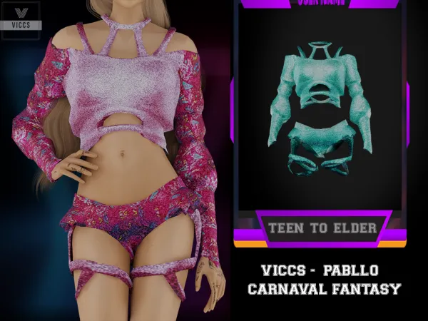 Alpha VICCS_ PABLLO FANTASY - The Sims 4 Custom Content