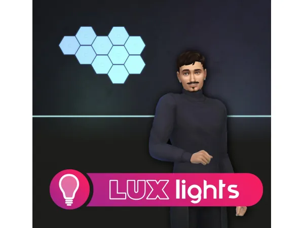 Maxis Match LUX LIGHTS (MOD KIT) by simsfinds - The Sims 4 Custom Content