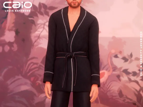 Louis Bathrobe - Caio X Serenity Lovebirds Collection