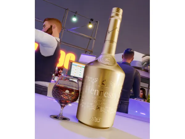 Hennessy Gold Edition by Afrosimtric Sims