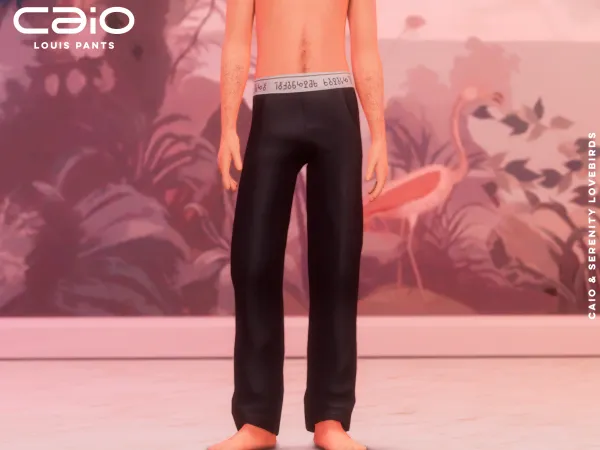 Louis Pants - Caio X Serenity Lovebirds Collection