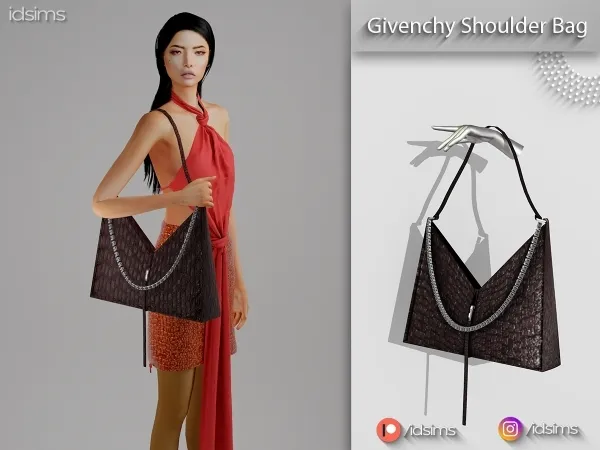 Alpha Givenchy Shoulder V2 - The Sims 4 Custom Content