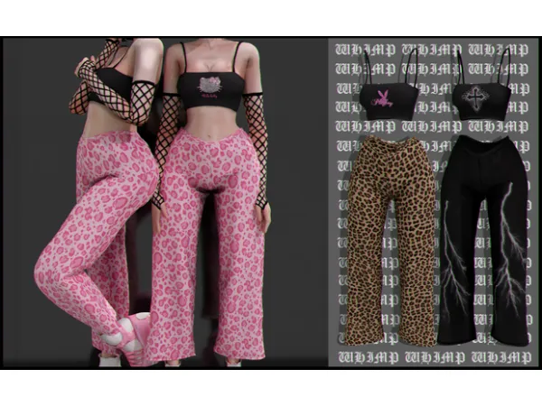 Alpha Y2K STYLE by Whimp 1337 - The Sims 4 Custom Content