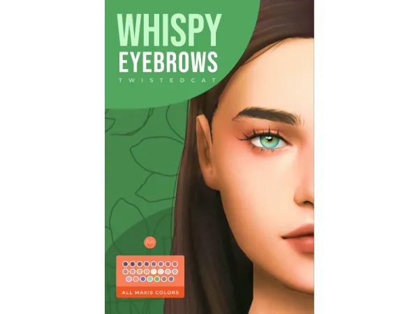 Whispy Eyebrows by TwistedCat