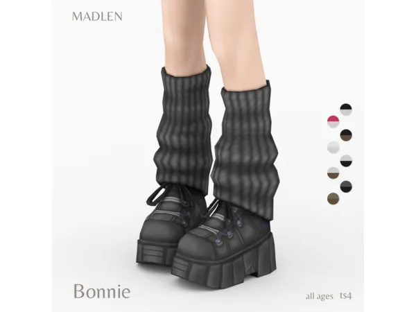 Maxis Match Bonnie Boots by Madlen - The Sims 4 Custom Content
