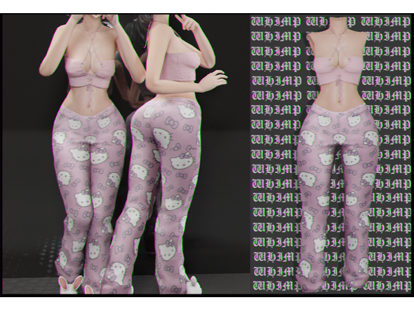 The Sims Resource - Hello Kitty Checker Panties for Girls