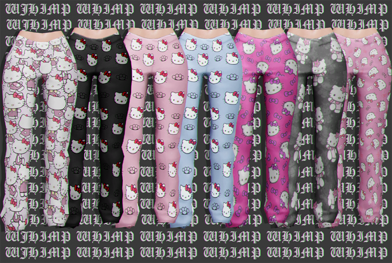 The Sims Resource - Hello Kitty Checker Panties for Girls