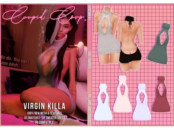 Alpha cuupid corp virgin killa - The Sims 4 Custom Content
