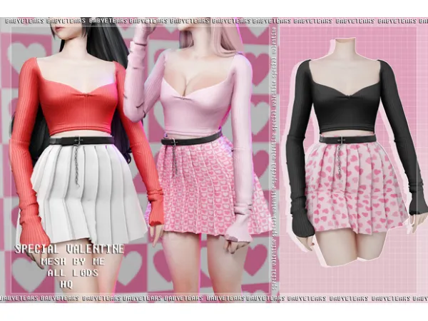 Alpha Special valentine by babyetears - The Sims 4 Custom Content